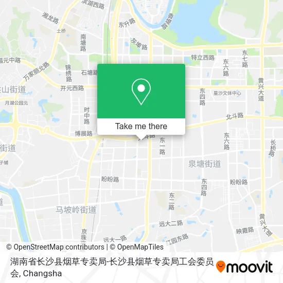 湖南省长沙县烟草专卖局-长沙县烟草专卖局工会委员会 map