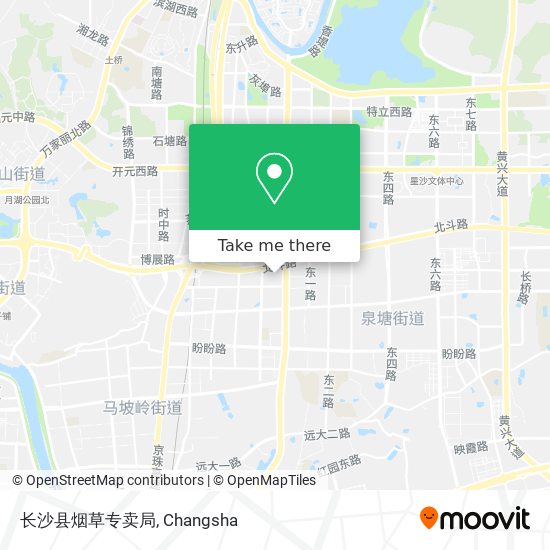长沙县烟草专卖局 map