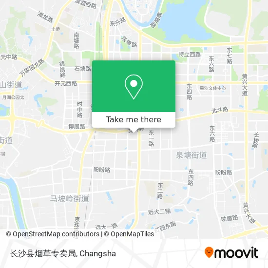 长沙县烟草专卖局 map