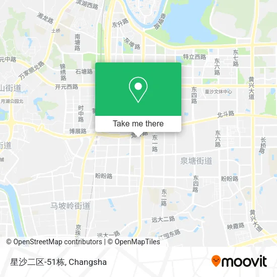 星沙二区-51栋 map