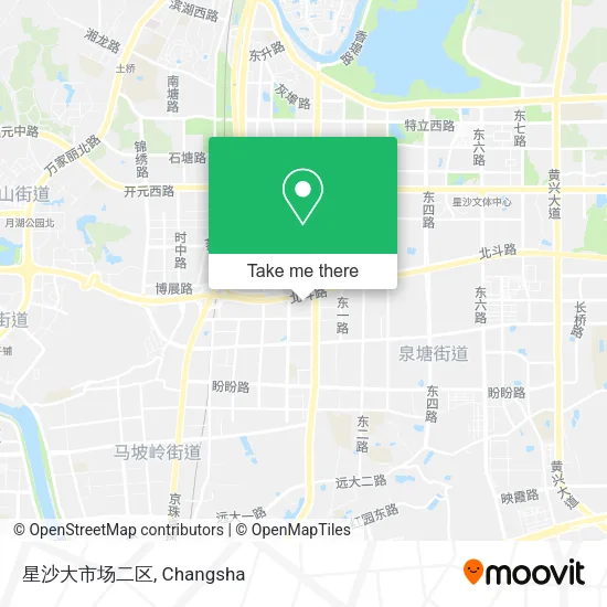 星沙大市场二区 map