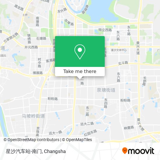 星沙汽车站-南门 map