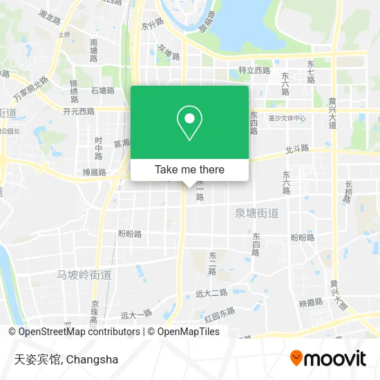 天姿宾馆 map