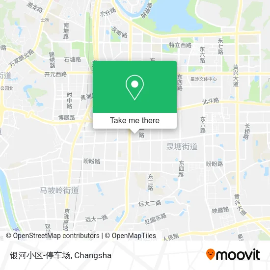 银河小区-停车场 map