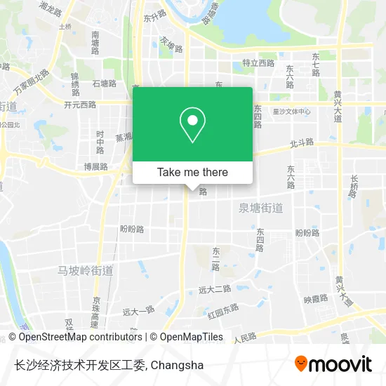 长沙经济技术开发区工委 map