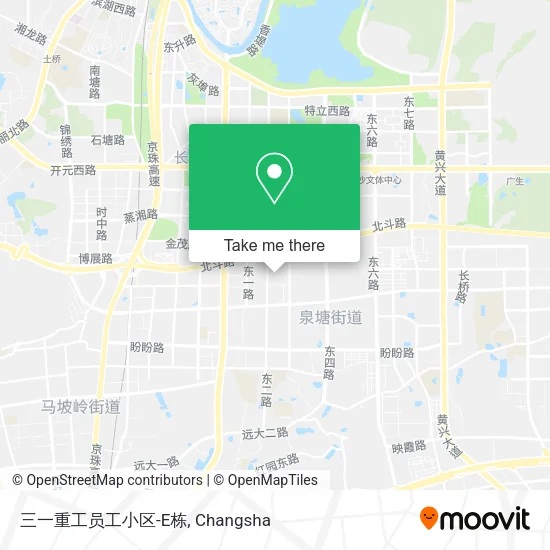 三一重工员工小区-E栋 map