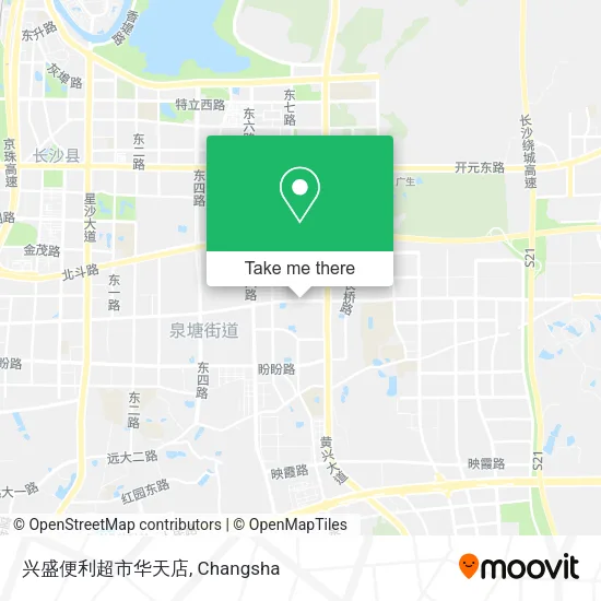 兴盛便利超市华天店 map