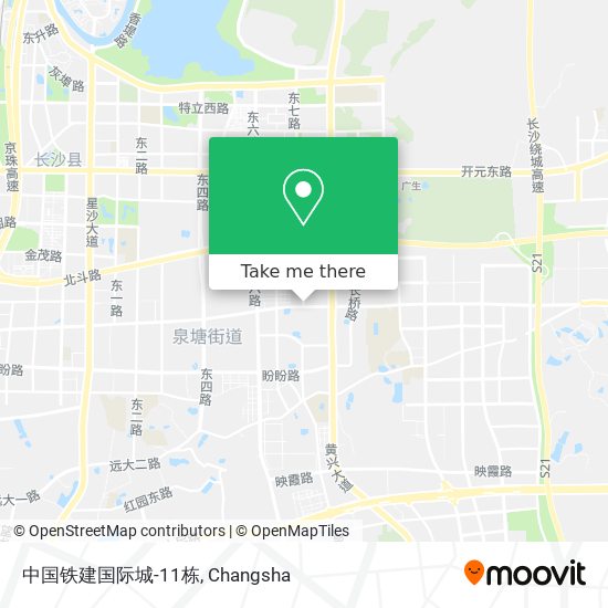 中国铁建国际城-11栋 map