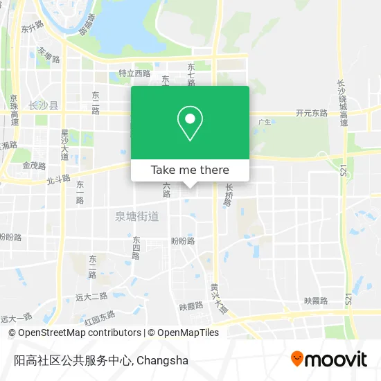 阳高社区公共服务中心 map