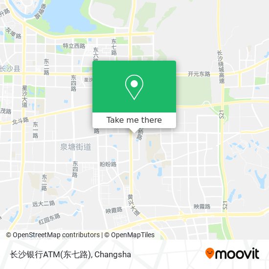 长沙银行ATM(东七路) map
