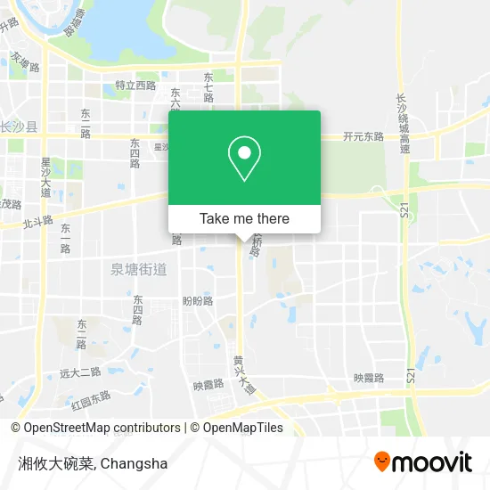 湘攸大碗菜 map