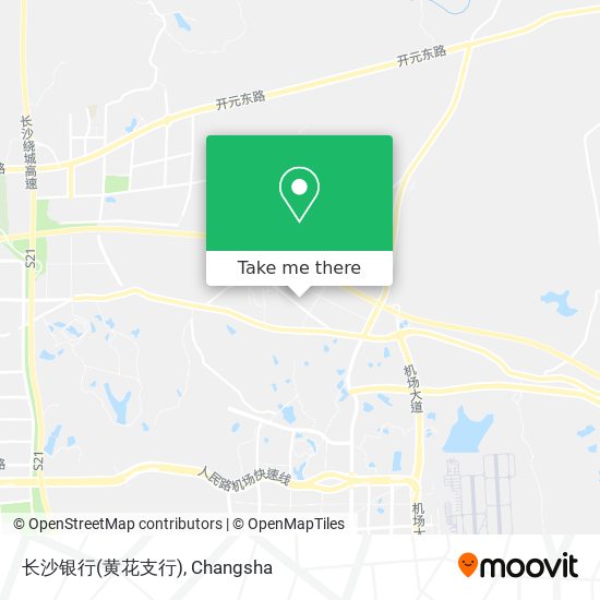 长沙银行(黄花支行) map