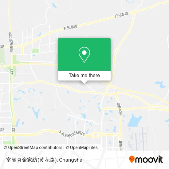 富丽真金家纺(黄花路) map