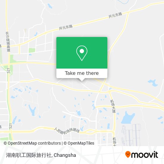 湖南职工国际旅行社 map
