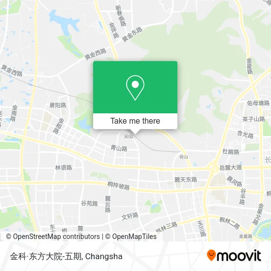 金科·东方大院-五期 map