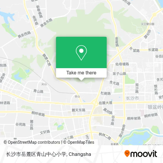 长沙市岳麓区青山中心小学 map