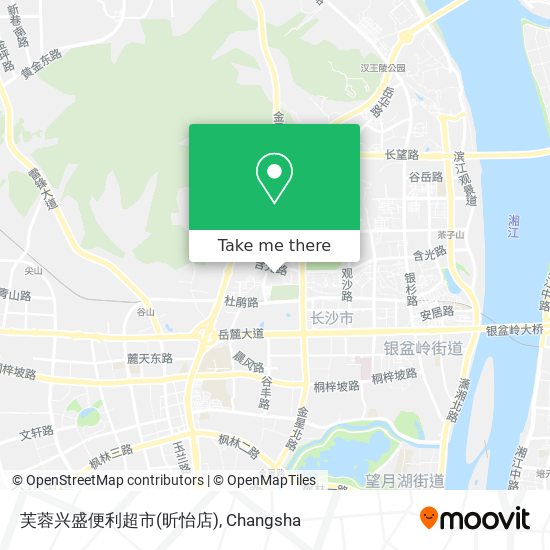 芙蓉兴盛便利超市(昕怡店) map