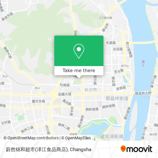 蔚然锦和超市(泽江食品商店) map