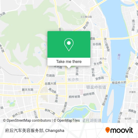 府后汽车美容服务部 map