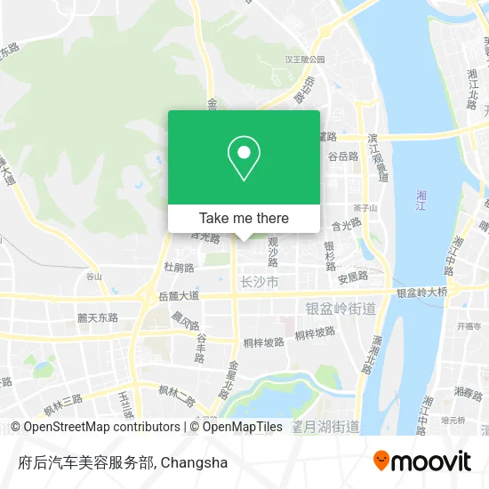 府后汽车美容服务部 map