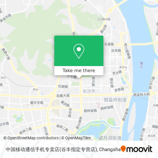 中国移动通信手机专卖店(谷丰指定专营店) map