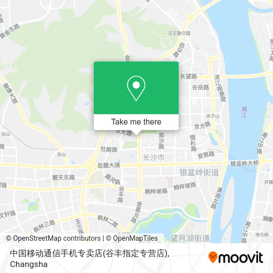 中国移动通信手机专卖店(谷丰指定专营店) map