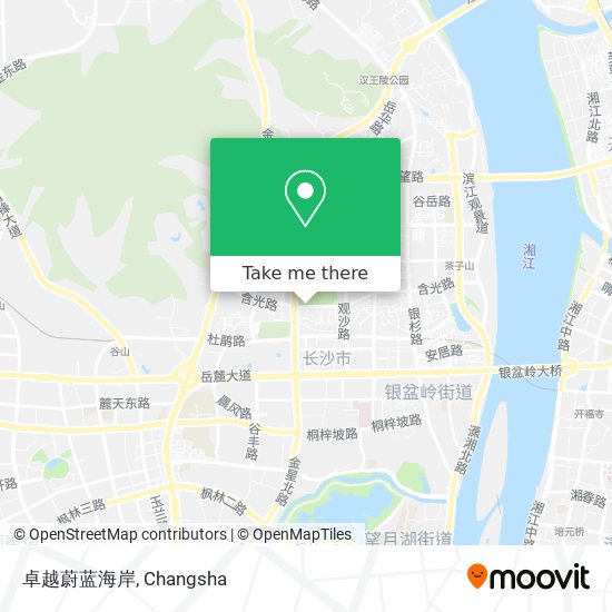 卓越蔚蓝海岸 map