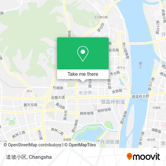 道坡小区 map