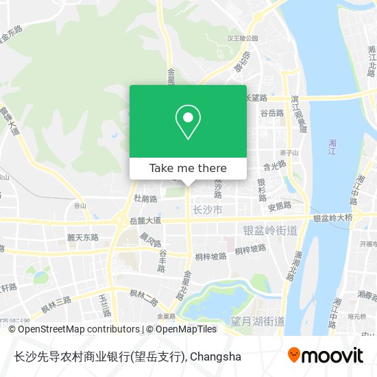 长沙先导农村商业银行(望岳支行) map