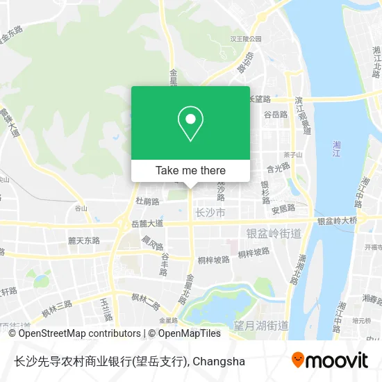 长沙先导农村商业银行(望岳支行) map