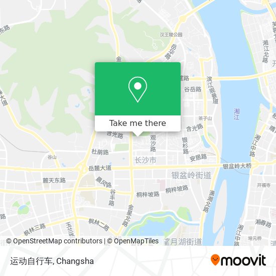 运动自行车 map