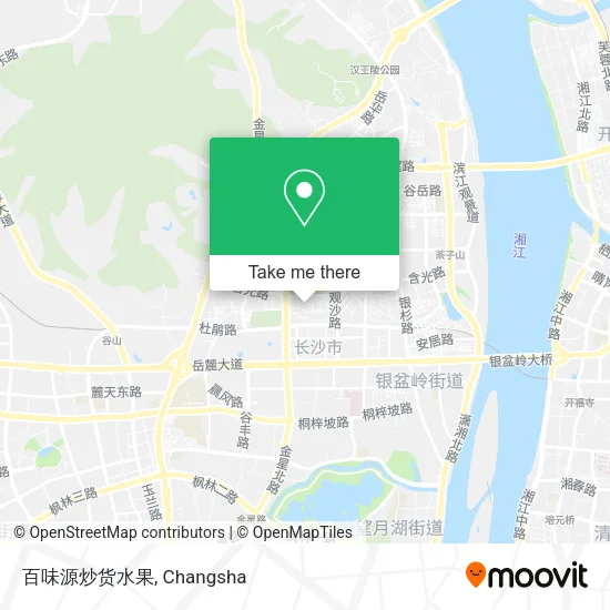 百味源炒货水果 map