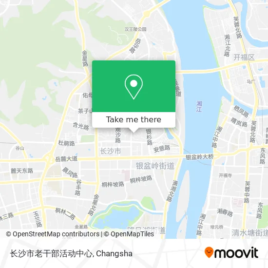 长沙市老干部活动中心 map