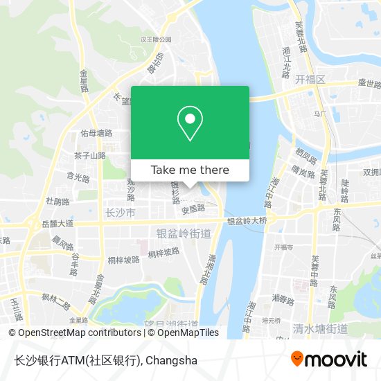 长沙银行ATM(社区银行) map