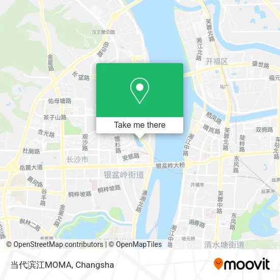当代滨江MOMA map