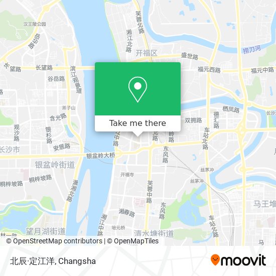 北辰·定江洋 map