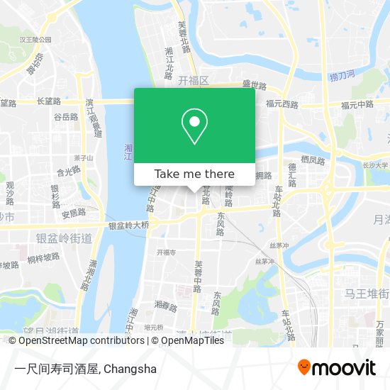 一尺间寿司酒屋 map