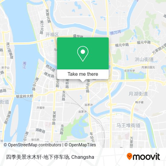 四季美景水木轩-地下停车场 map