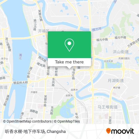 听香水榭-地下停车场 map