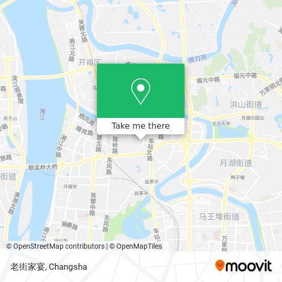 老街家宴 map