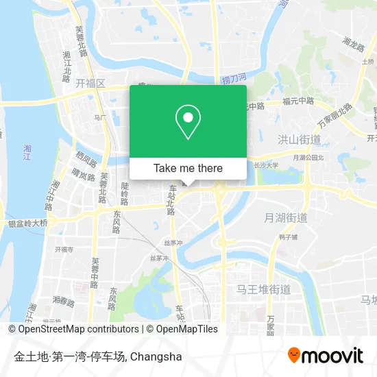 金土地·第一湾-停车场 map