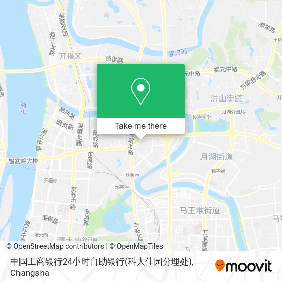 中国工商银行24小时自助银行(科大佳园分理处) map