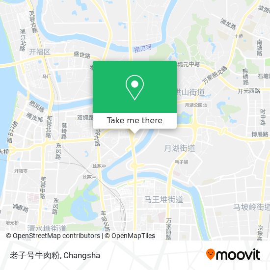 老子号牛肉粉 map