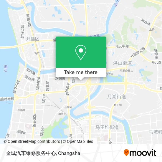 金城汽车维修服务中心 map