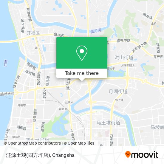 涟源土鸡(四方坪店) map