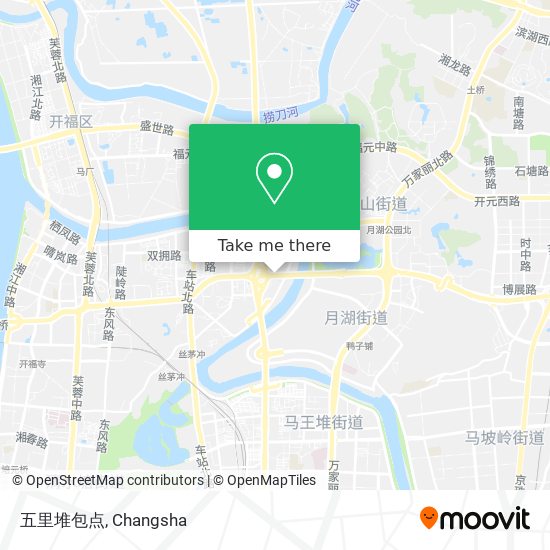 五里堆包点 map