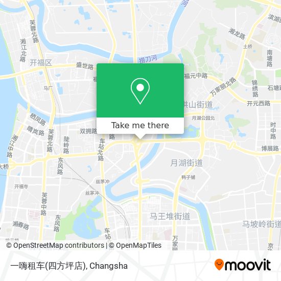 一嗨租车(四方坪店) map