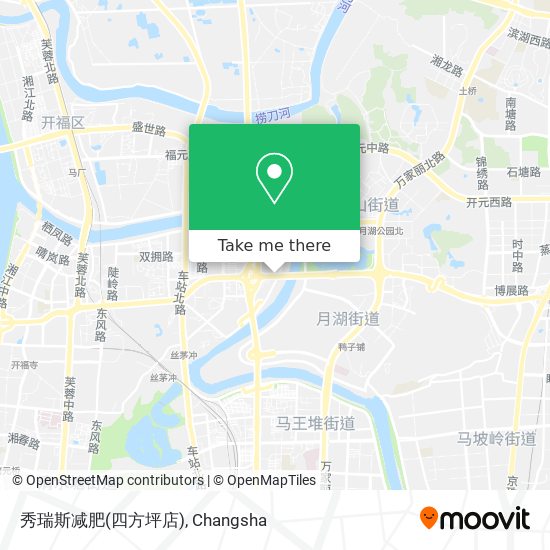 秀瑞斯减肥(四方坪店) map