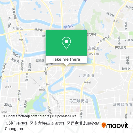 长沙市开福社区南方坪街道四方社区居家养老服务站 map