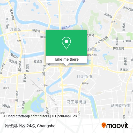 雅雀湖小区-24栋 map
